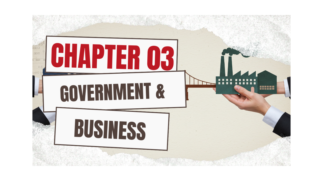 CH-03 GOVERNMENT AND BUSINESS