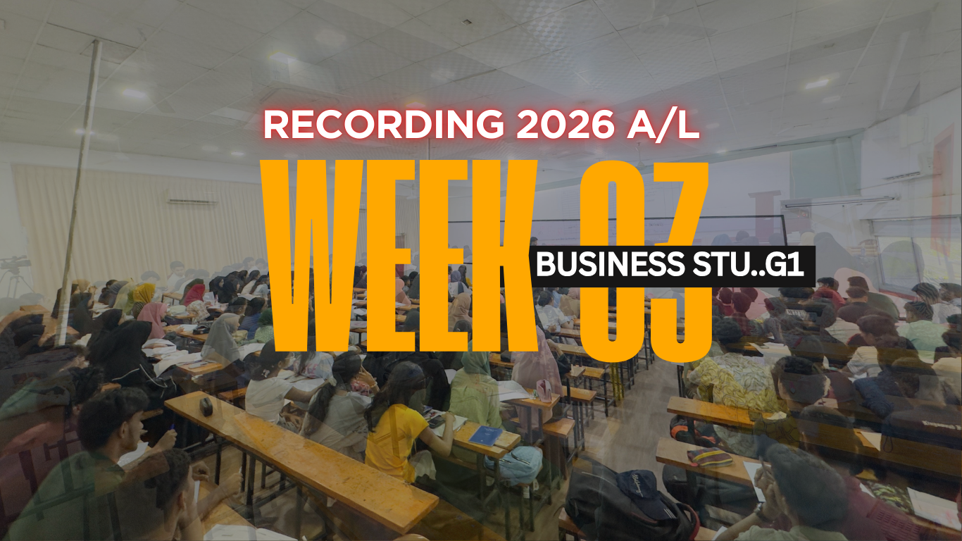 IMS - 2026 BUSINESS G-1 WEEK 03