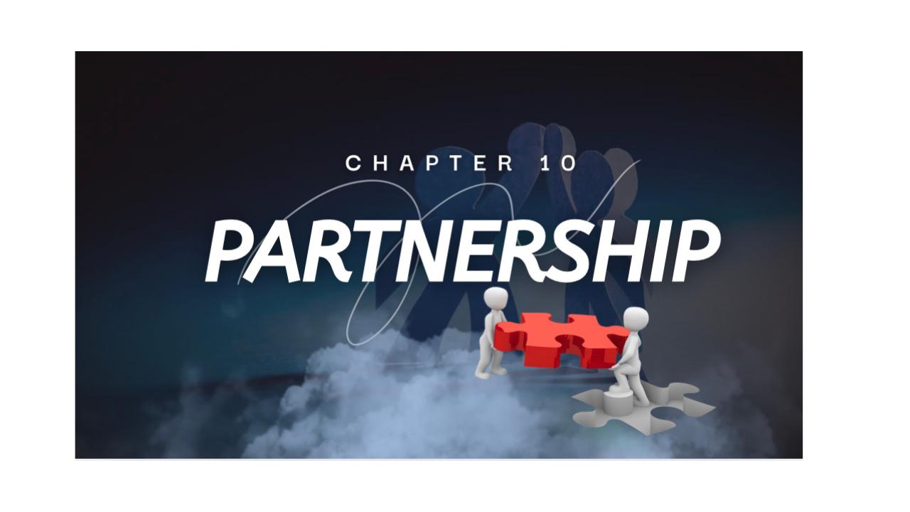 CH-10 PARTNERSHIP