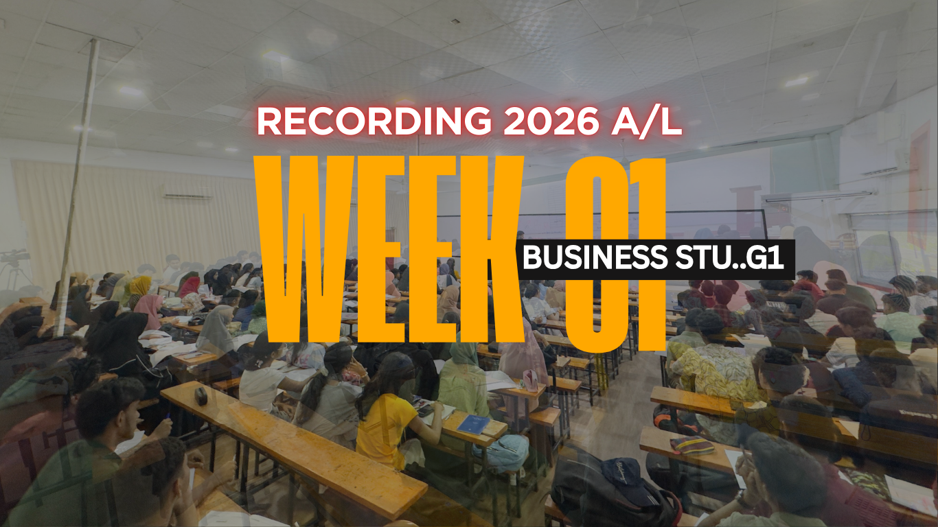 IMS - 2026 BUSINESS G-1 WEEK 01