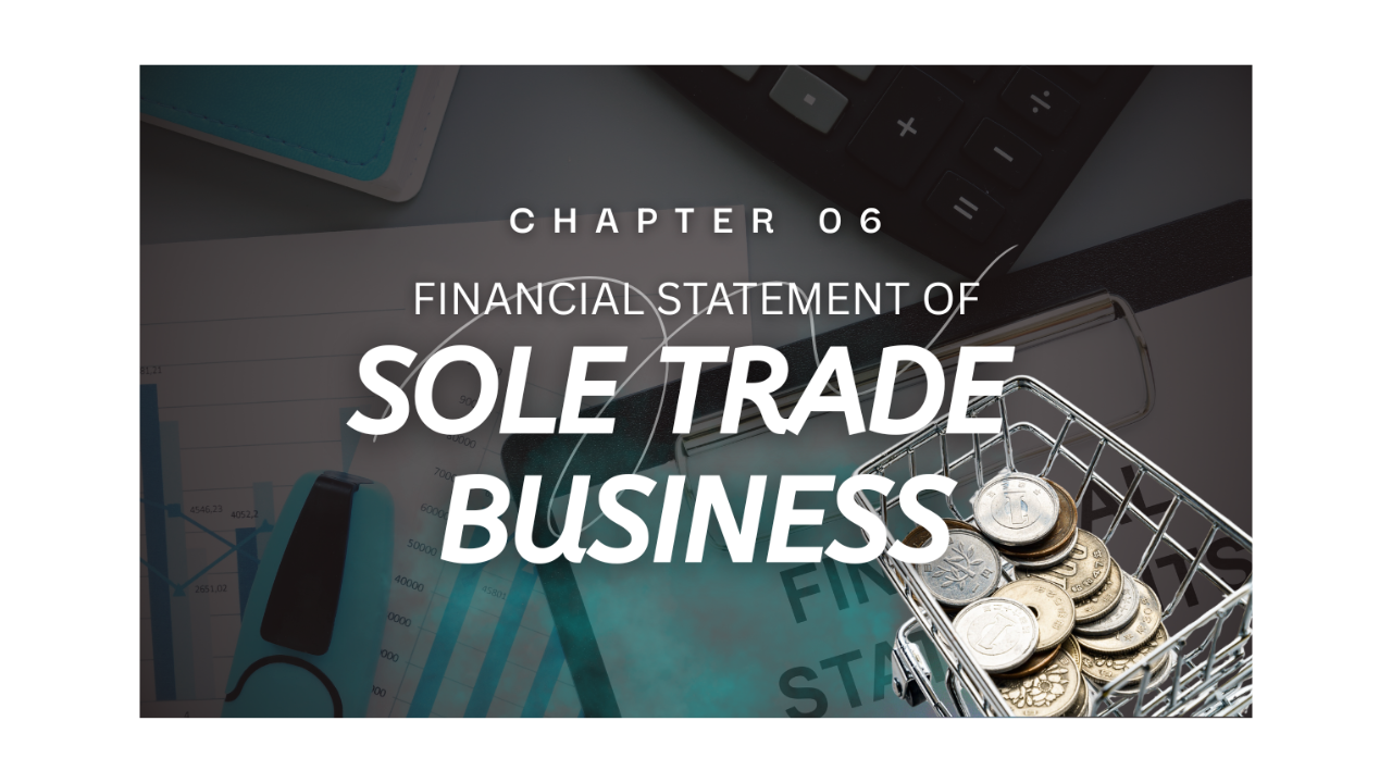 CH-06 FS OF SOLE TRADE BUSINESS