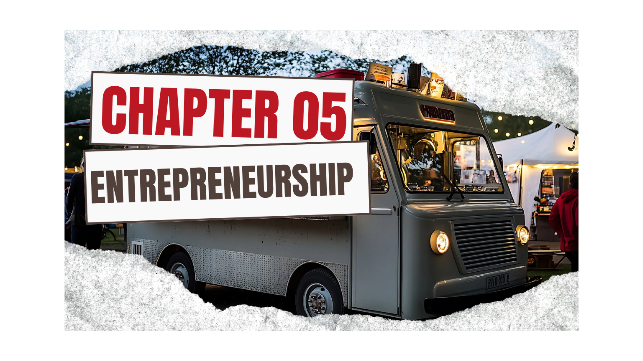 CH-05 ENTREPRENERURSHIP